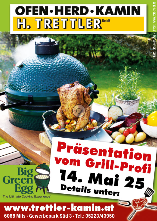 Big Green Egg Grill Event Trettler Mils
